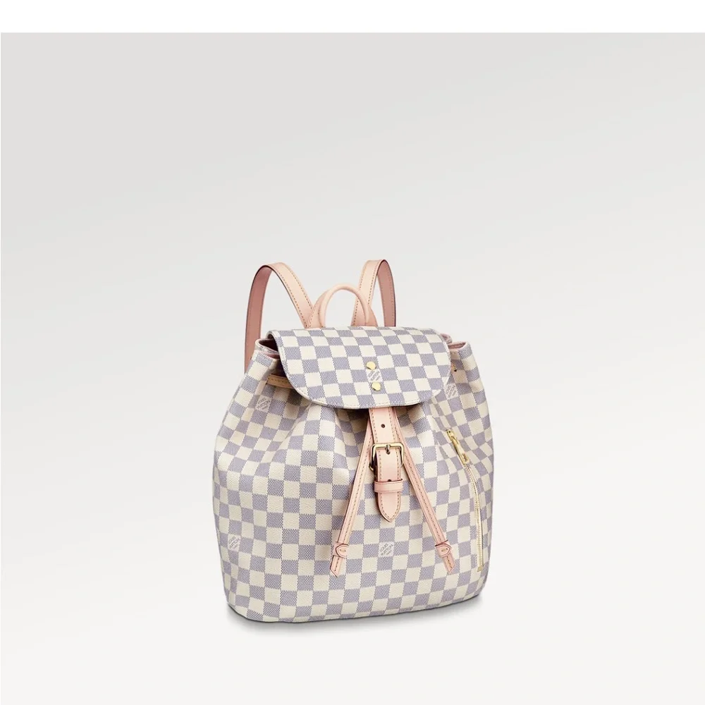 Louis Vuitton Damier Azur Sperone Backpack - Picture 1 of 15
